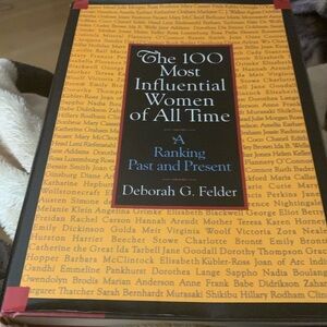 The 100 Most Influential Women of All Time by Deborah Felder HC